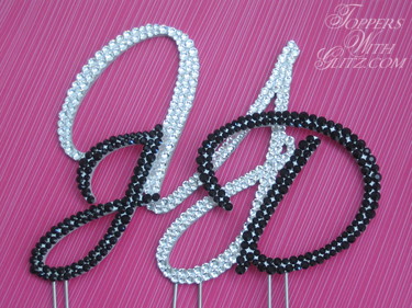 Monogram Cake Topper