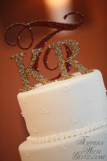 Monogram Cake Topper