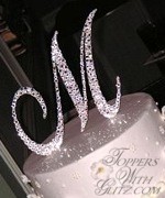 Single Letter Cake Topper